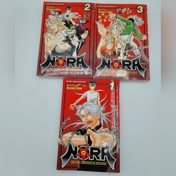 Nora Manga Books 1 2 3 #1219-1221 - Picture 2 of 10
